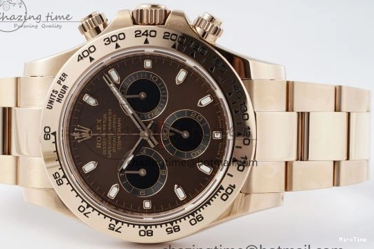 MiroTime 0515 Daytona 116505 BTF 1:1 Best Edition Brown Dial on RG Bracelet SA Original 2117